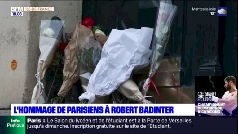 mort-de-robert-badinter:-certains-parisiens-venus-rendre-hommage-a-l’ancien-garde-des-sceaux