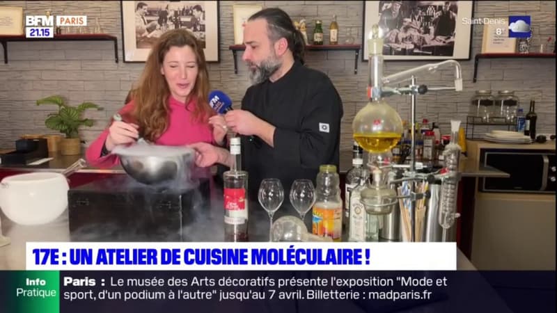 Ariane a testé un atelier de cuisine moléculaire dans le 17e arrondissement de Paris